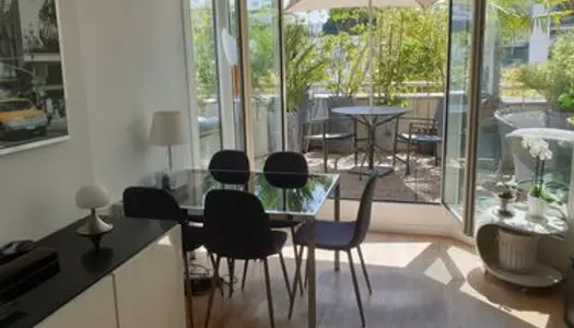 Appartement meublé à Levallois Perret 2 pièces de 46m² + Terrasse de 30m² + Cave + Parking