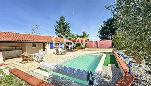 Villa T6 avec pool house face aux Pyrénées