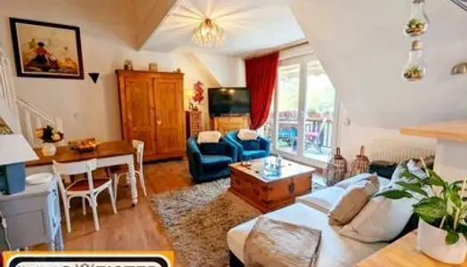 Magnifique 3 pièces en duplex de 81m² avec balcon, cave et garage