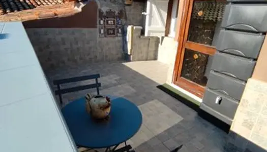 Sud France Hérault Maison d'artiste avec terrasse 