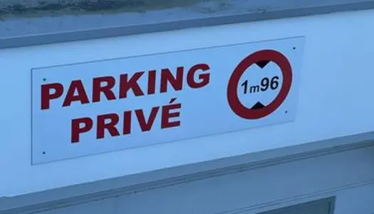 Place de parking sécurisée Hendaye-Plage 