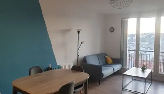 Loue grande chambre de 19m² avec SDB et WC dans colocation - Saint-Étienne