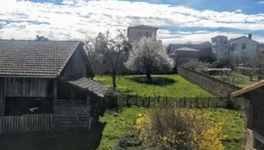 2 maisons avec terrain garage et dépendances 