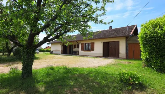 Dpt Ain (01), à vendre FOISSIAT maison P4 de 102 m² - Terrain de 1 997,00 m² - Plain pied 