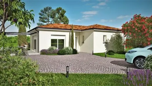Projet de construction d'une maison 70 m² avec terrain à DAUX (31) au prix de 259400€. 