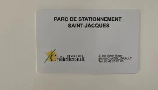 Abonnement Parking Saint Jaques 