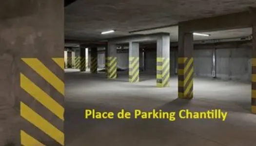 Place de Parking sécurisé près de la Gare de Chantilly 