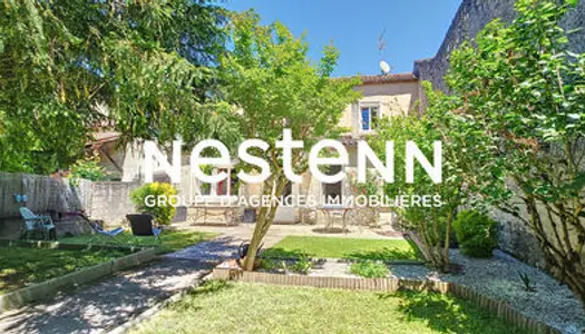 A vendre Maison de ville à Nérac, 3 chambres avec jardin et garage 