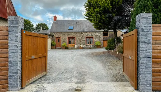 Maison en pierre avec gîtes à Souleuvre-en-Bocage 