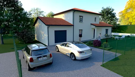 Terrain + maison 122 m² 