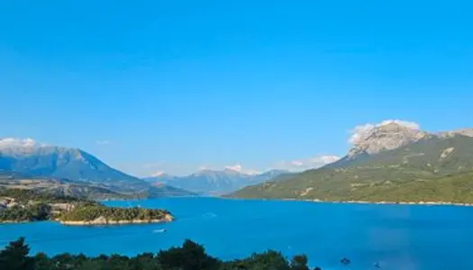 Seconde résidence vue imprenable sur le lac de Serre-ponçon