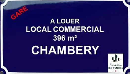 Local commercial chambery gare 