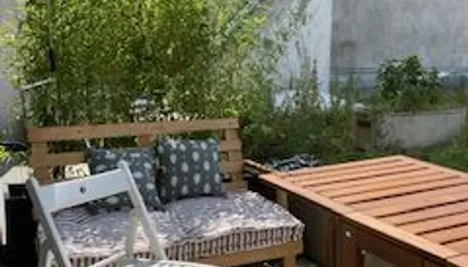 Loue appartement 2 pièces avec terrasse à Paris 10ème pour 6-8 mois - 45m²