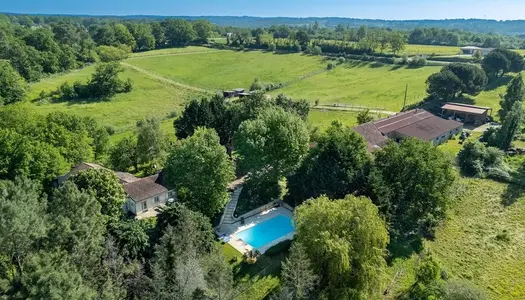 Dpt Dordogne (24), à vendre BERGERAC propriété P7 - terrain de 87000 m2 