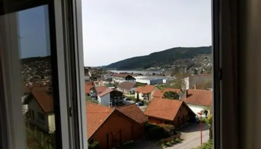 Appartement F4 GERARDMER clarteux de 100 m2 avec vue imprenable sur le lac