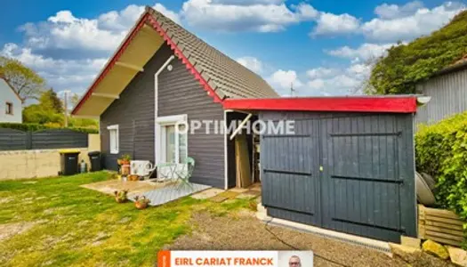 CHALET DE 52 M² AVEC UN GARAGE CLOS, L'ENSEMBLE SUR 794 M² DE TERRAIN CLOS : 