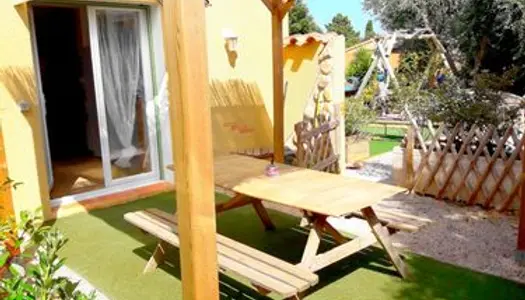 Villa tout confort meublée en rez- de- jardin 