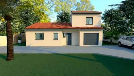 Terrain + maison 125 m²