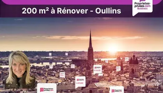 SECTEUR OULLINS - MURS COMMERCIAUX LIBRES - 200 m²