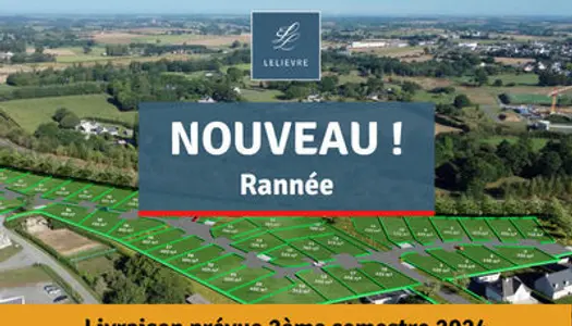 Votre terrain dans un cadre verdoyant à 30 minutes de Rennes