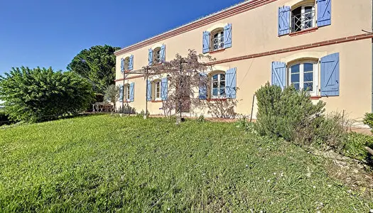 Maison 7 pieces sur un terrain de 2500m2 a vendre sur la commune de Montlaur.