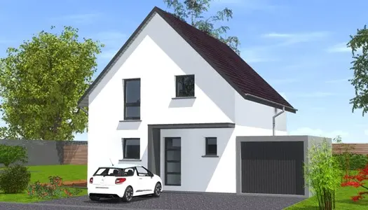 Maison 90m2 avec garage HORS LOTISSEMENT secteur Fessenheim
