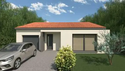 Terrain + maison 95 m²