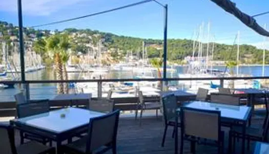 Splendide restaurant sur le port de St Mandrier