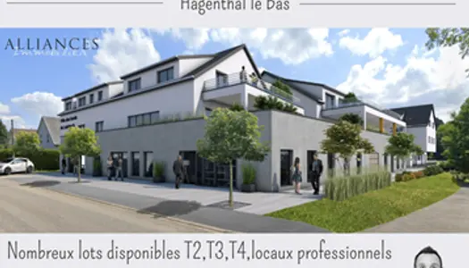 HAGENTHAL LE BAS: Magnifique programme neuf de 22 logements-Appartement-52.8m2