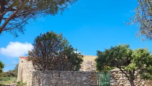 RARE Maison ancienne bergerie à vendre Caves 11510 vue mer dans la garrigue 156m2 