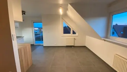 3 pièces 77m² en duplex + garage + balcon 