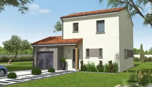 Projet de construction d'une maison 83 m² avec terrain à LE CASTERA (31) au prix de 252200€. 
