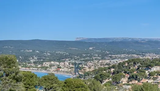 Saint-Cyr-sur-Mer, propriété de 180 m2 au calme avec magnifique vue 