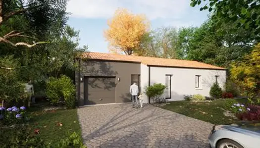 Projet de construction d'une maison neuve de 86.75 m² avec terrain à VALLET (44) 