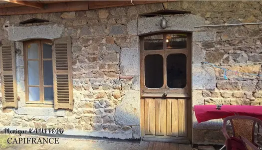 Dpt Puy de Dôme (63), à vendre TOURS SUR MEYMONT maison avec local commercial  à rénover terrain 
