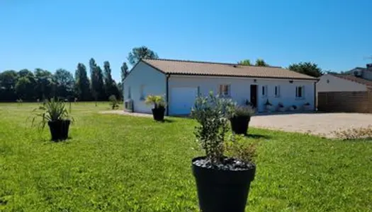 Maison récente très haute performance énergétique 