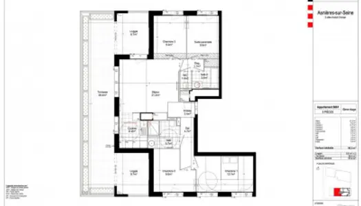 Appartement 5 pièces 90 m² 