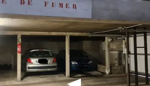 Parking en sous sol sécurisé cachan 