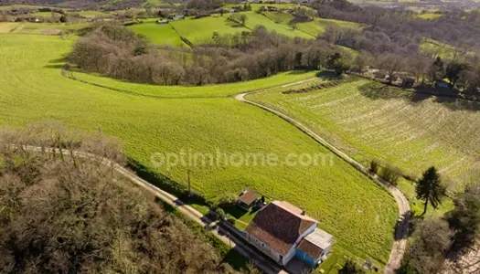 Grande maison béarnaise de 7 pièces en pleine nature entièrement rénovée