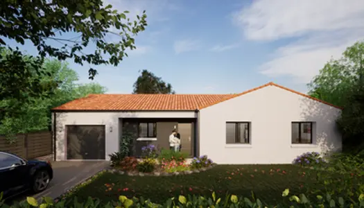 Projet de construction d'une maison neuve de 98.02 m² avec terrain à DOIX (85)
