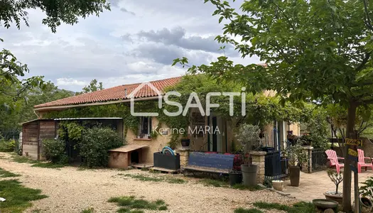 13360 - ROQUEVAIRE - Haut de villa de 143 m2 avec piscine, garage et jardin