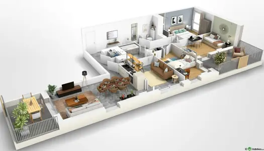 Vente Appartement 97 m² à Montmelian 372 500 €