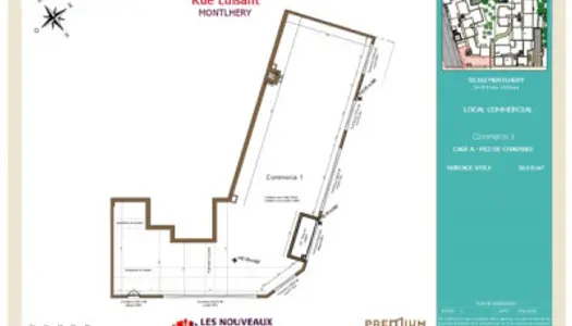 Immobilier professionnel Location Montlhéry  165m² 4122€