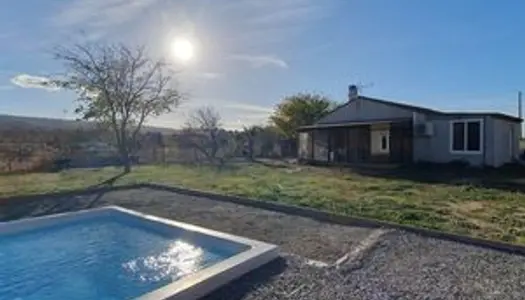 Au pied des Corbières ! Villa type T5 avec piscine et 3700m² d