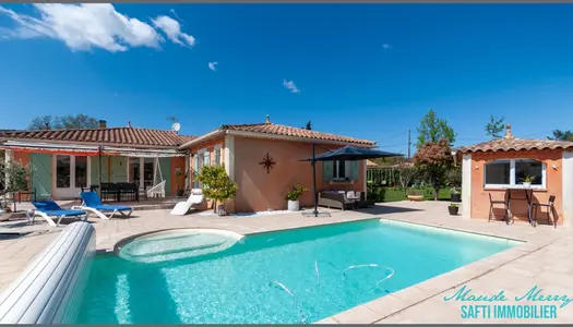 Villa de plain-pied - état impeccable - piscine - pool house et jardin de près de 1400 m2