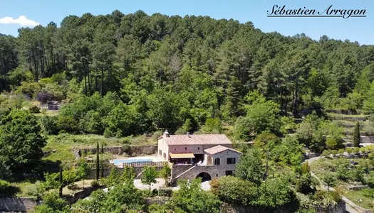 Dpt Ardèche (07), à vendre  maison P8  - Terrain de 3815 
