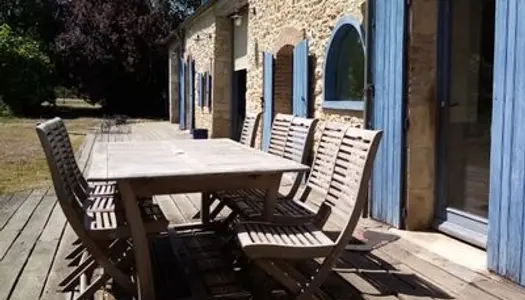 Belle longère entièrement rénovée dans une belle campagne au calme au coeur du Berry 