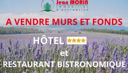 Vente MURS ET FONDS HOTEL 4 étoiles avec Restaurant proche de MONTELIMAR