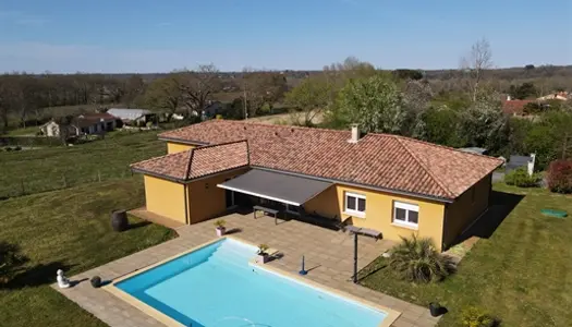 Maison contemporaine avec piscine garage proche de Nogaro