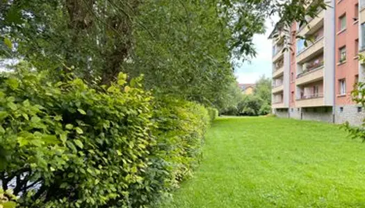 Appartement calme, lumineux, dans un écrin de verdure, 3 pièces 66m2, avec un grand séjour, rue 